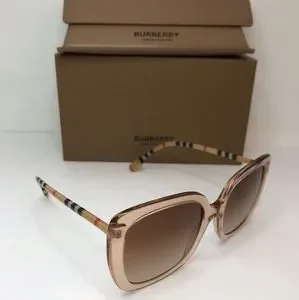 New - ? Original Burberry Caroll Gradient Brown Square Ladies Sunglasses BE432 Burberry | Accessories | New Original Burberry Caroll  main image 4